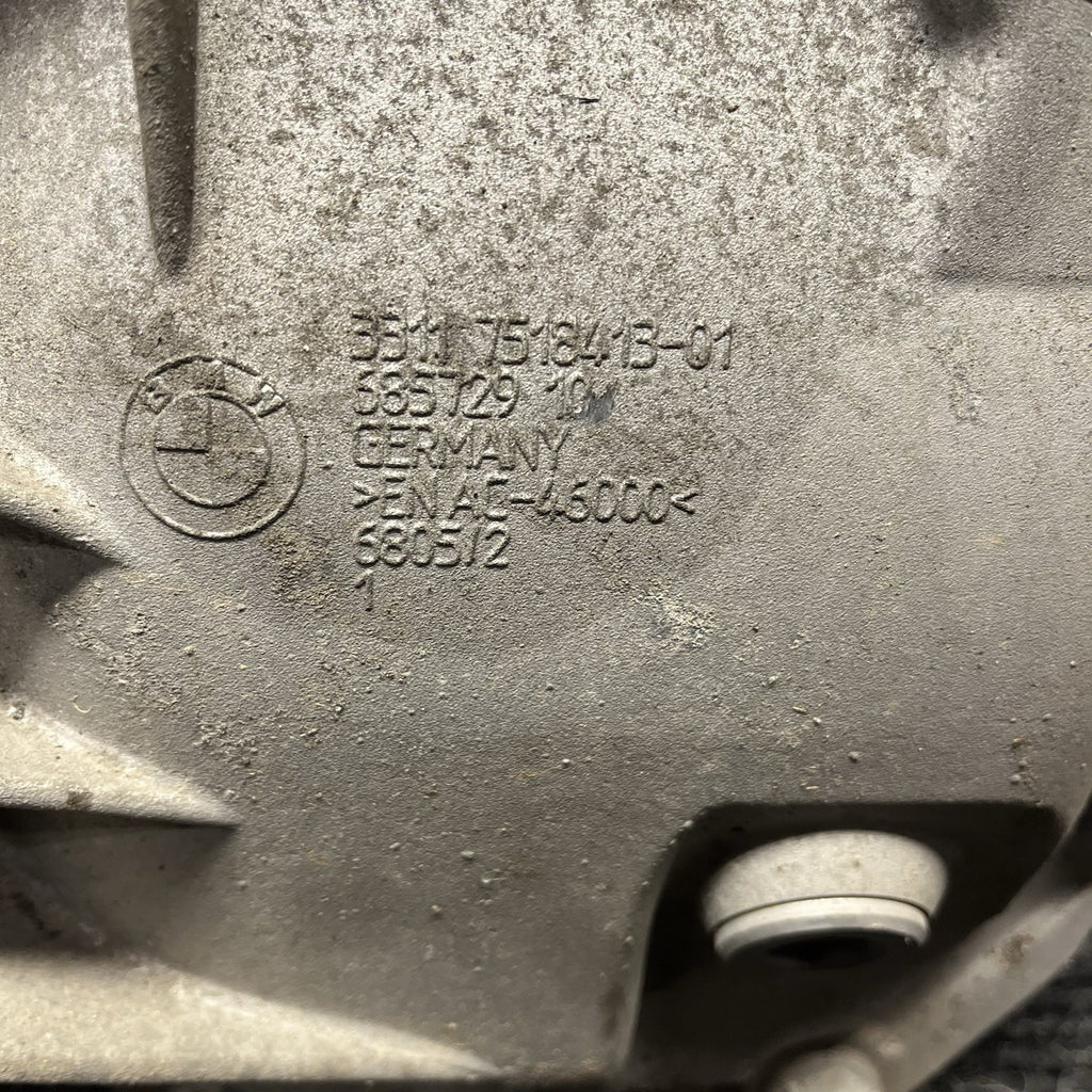 ☑️09-16 OEM BMW E89 Z4 35i N54 DCT Differential Axle Carrier Ratio 2.56