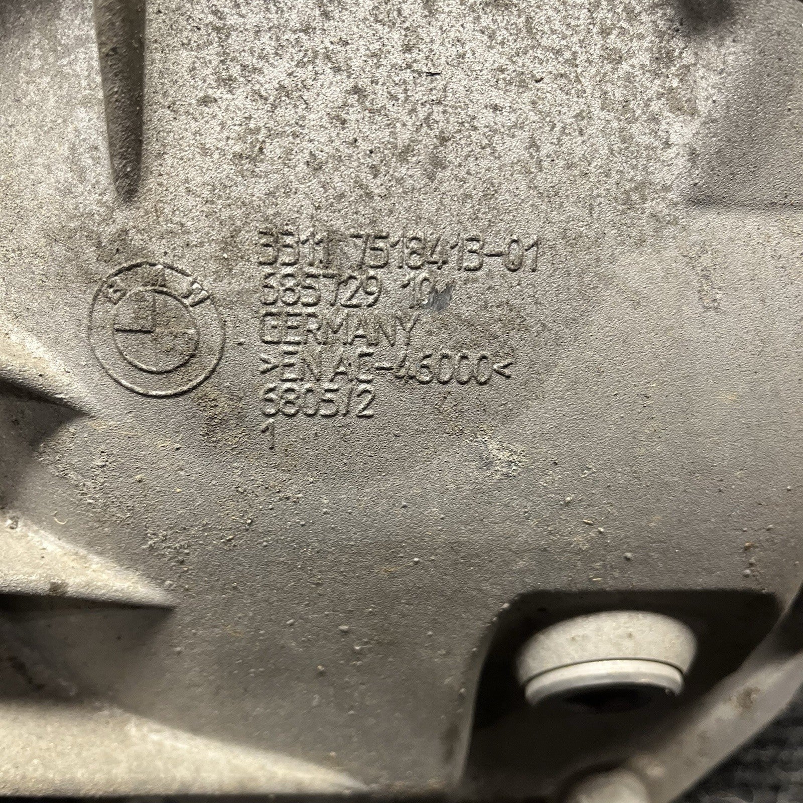 ☑️09-16 OEM BMW E89 Z4 35i N54 DCT Differential Axle Carrier Ratio 2.56