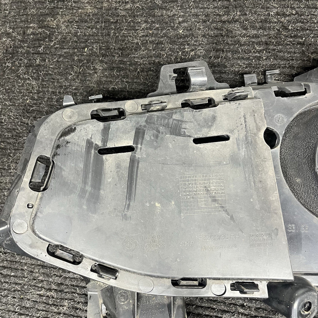 ☑️ Oem Bmw 4 Series F32 F36 Front Bumper Inner Grill Cover Right Side 8054550