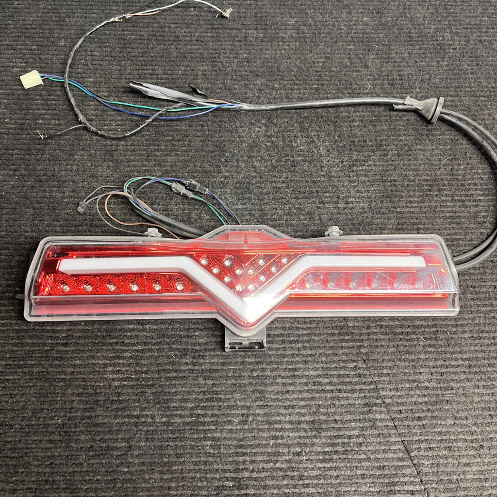 ☑️ LED REAR BUMPER REVERSE 4th BRAKE FOG LIGHT LAMP CLEAR/RED for SCION FR-S FRS
