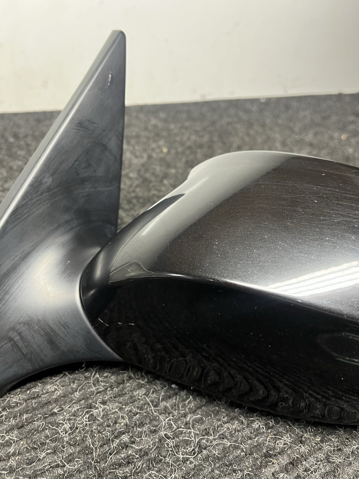 ☑️ 03-08 BMW Z4 Left Driver Side Door View Mirror Assembly Oem Black