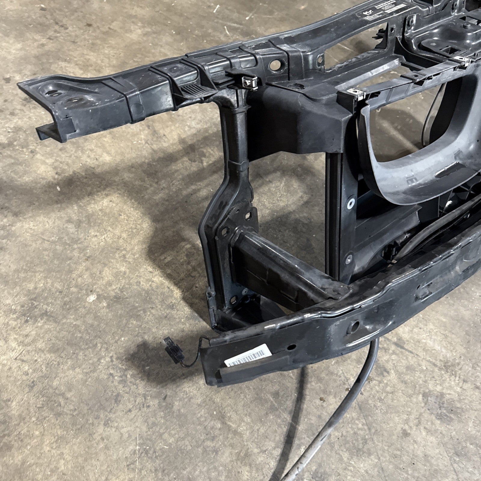 ☑️ Front Core Radiator Support OEM BMW E82 E88 135i 128i W/ REINFORCEMENT BAR