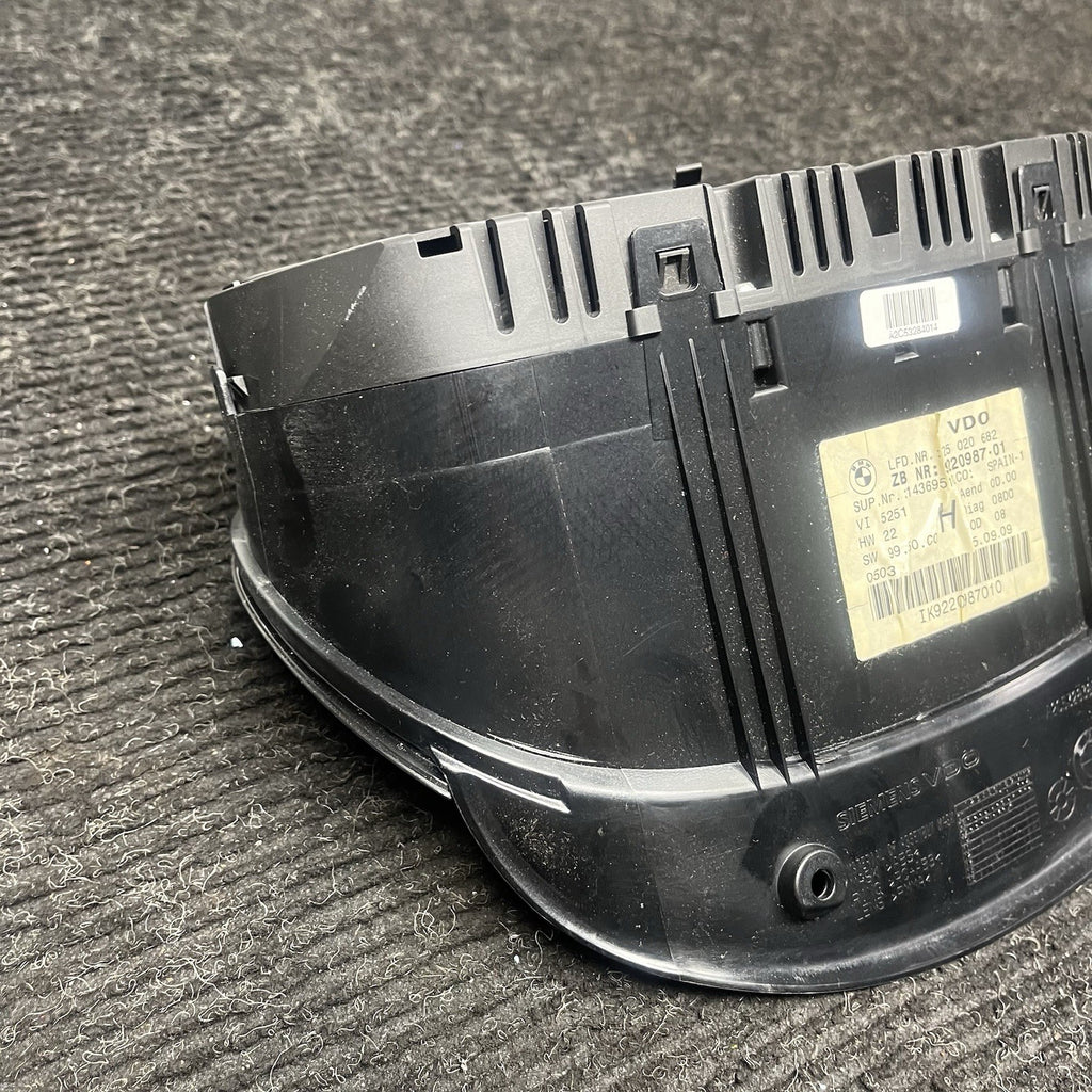☑️ 07-15 BMW E90 E92 328 335 X1 Instrument Speedometer Gauge Cluster Panel OEM