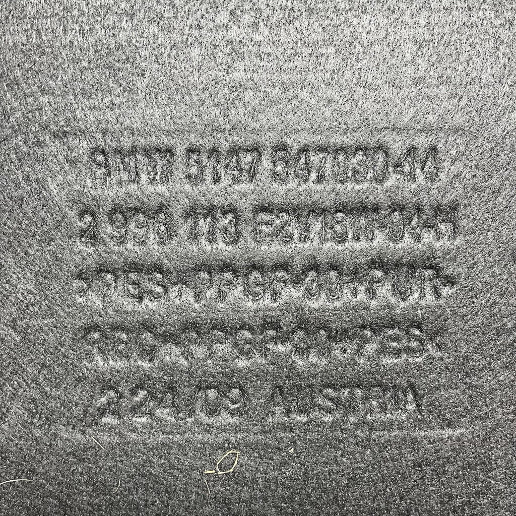 ☑️ 08-13 BMW E82 128I 135I COUPE LUGGAGE TRUNK FLOOR CARPET MAT