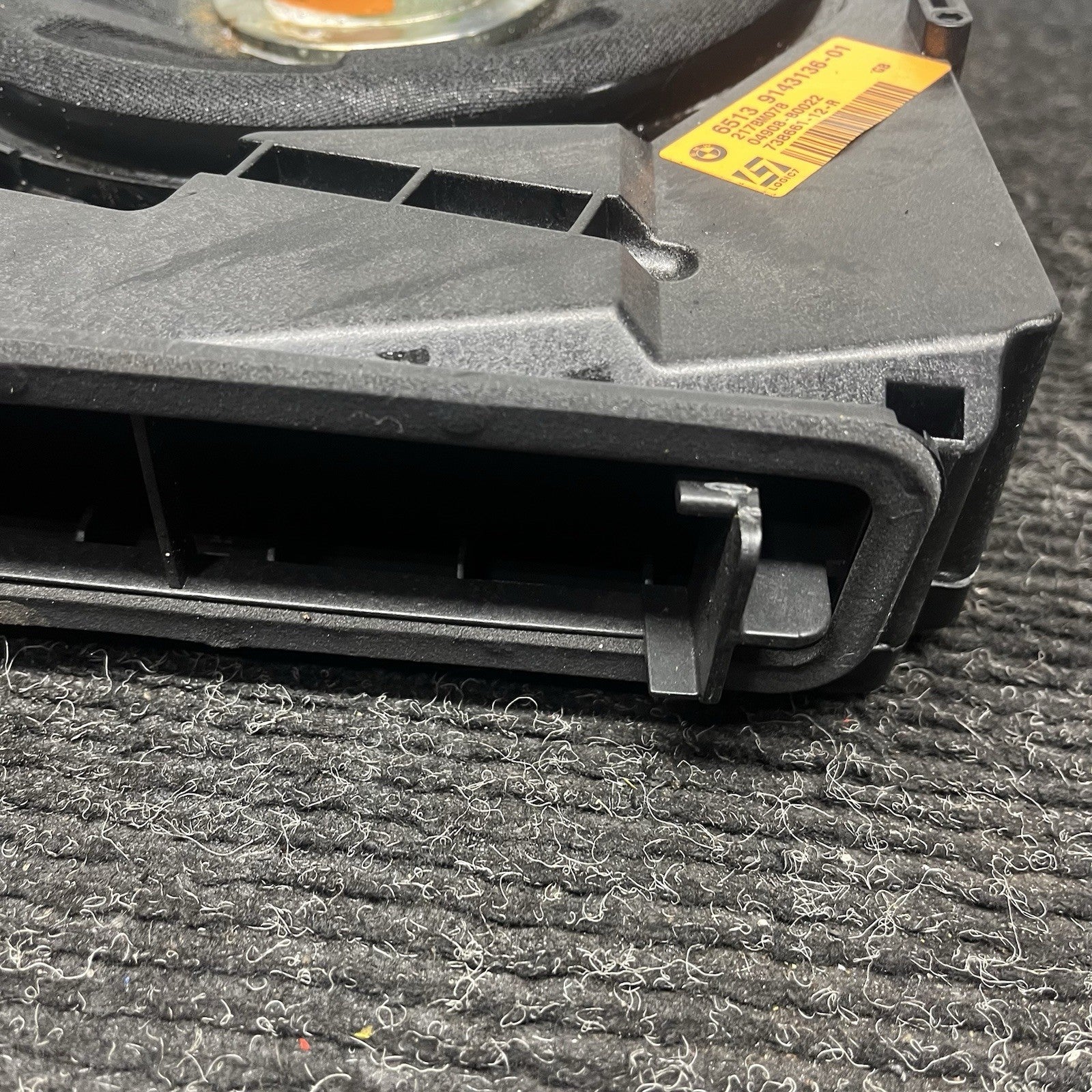 ☑️ 07-13 BMW E90 E92 328i 335i M3 Floor Speaker Subwoofer Passenger 9143136 OEM