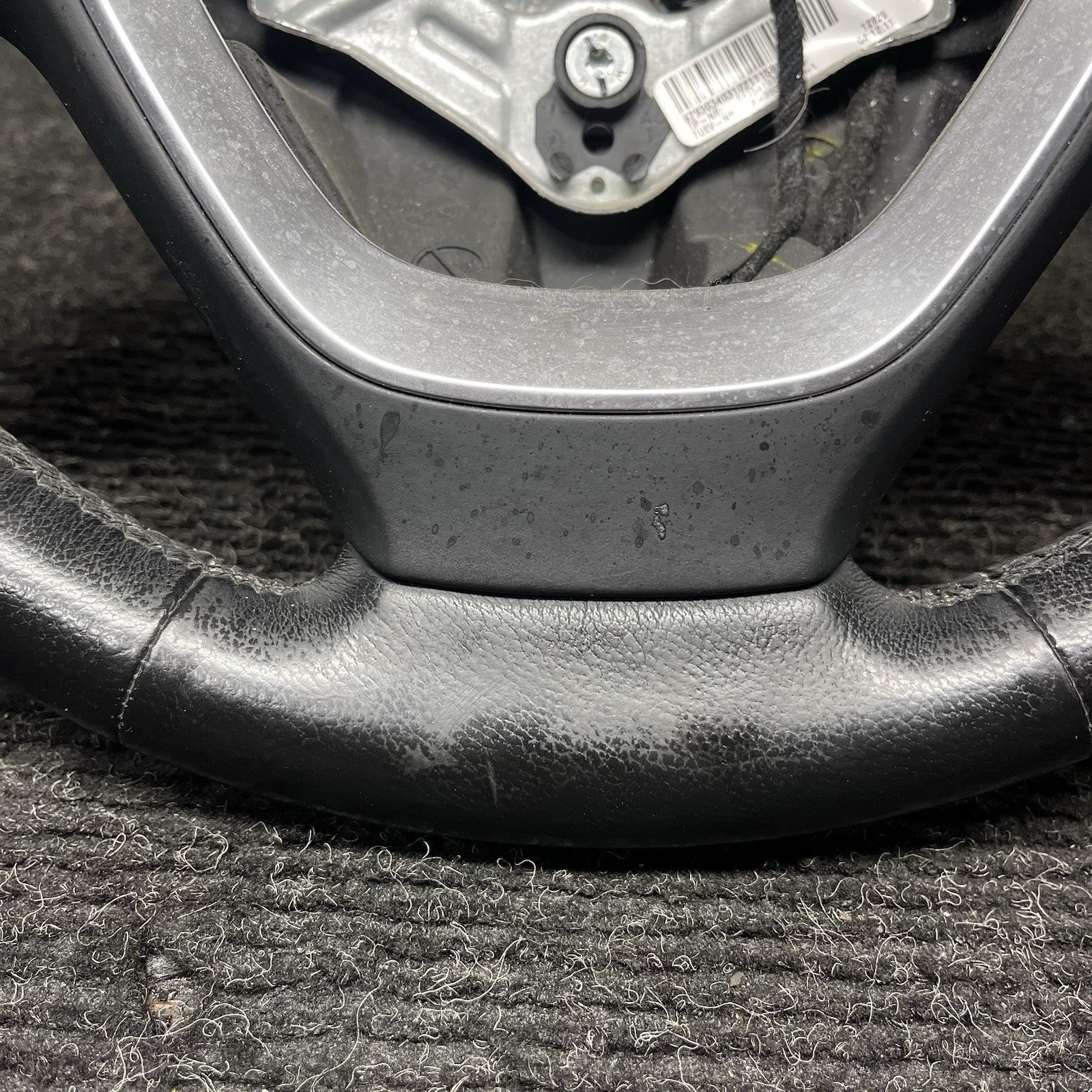 ☑️ 2011-2017 BMW X3 F25 SPORT STEERING WHEEL BLACK LEATHER OEM