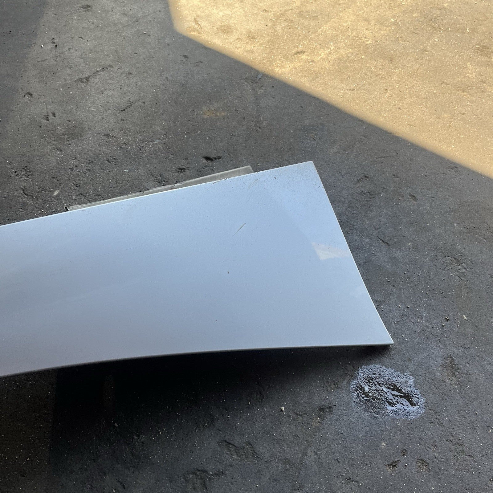 ☑️ 03-08 BMW E85 Z4 LEFT SIDE SKIRT ROCKER PANEL MOLDING TITAN SILVER OEM