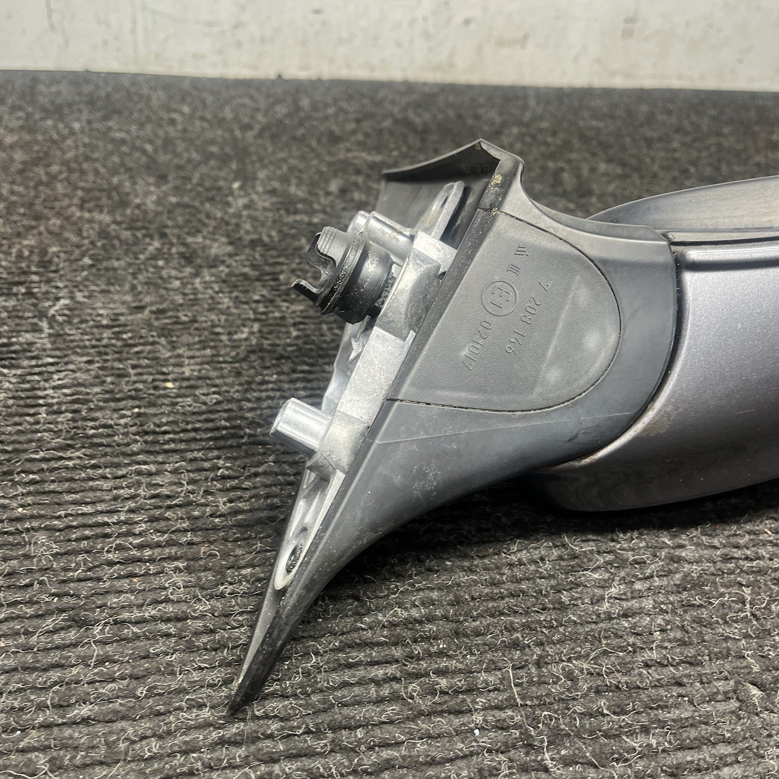 ☑️ 2011 - 2013 BMW E92 E93 328I 335I LCI RIGHT PASSENGER VIEW MIRROR GRAY OEM