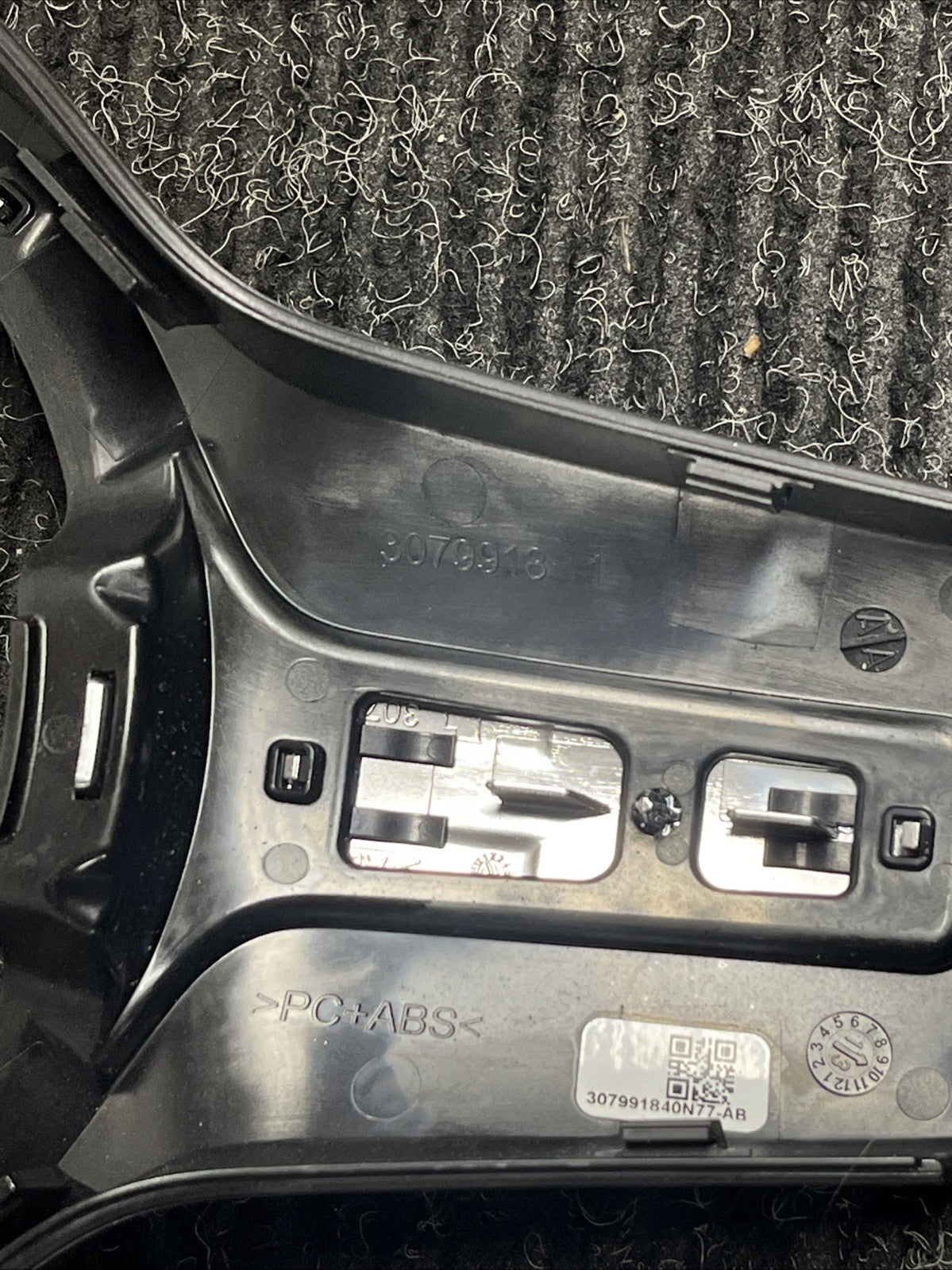 ☑️ 2014 - 2018 X5 X6 F15 F16 M-TECH M STEER WHEEL TRIM COVER OEM NOTE