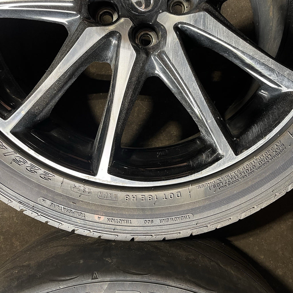 ☑️ 2022-26 Toyota GR86 Base Wheel Set Rim Tire 17” 17x7.5 +48 Offset Factory OEM