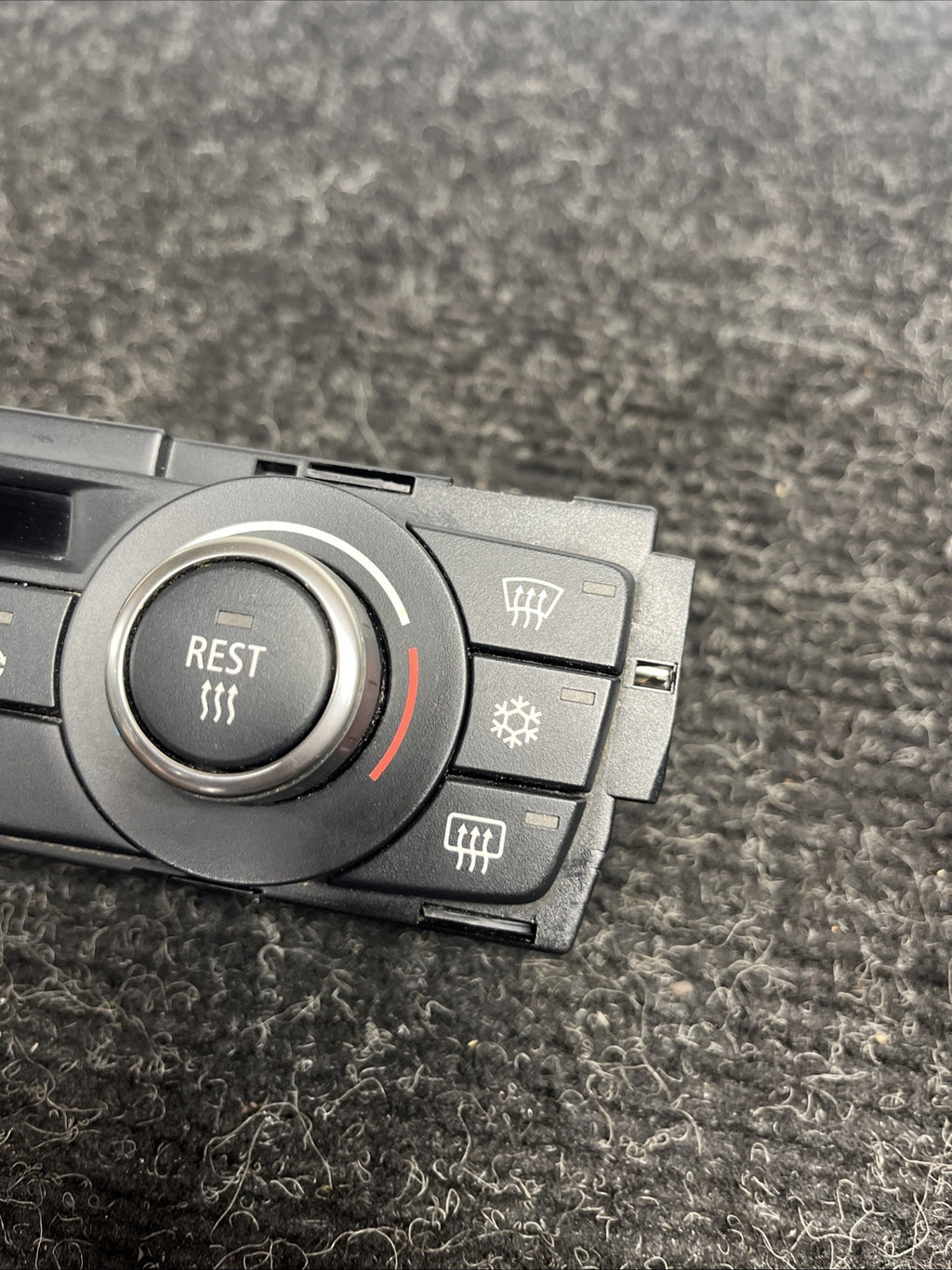 ☑️ OEM BMW E90 E91 E92 E93 M3 328 335 A/C Climate Control Switch Panel Black