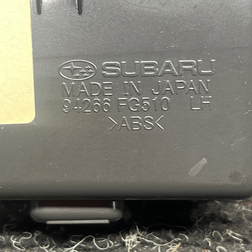 ☑️ 2011-2014 SUBARU WRX STI REAR LH DRIVER WINDOW SWITCH TRIM. P/N 94266FG510