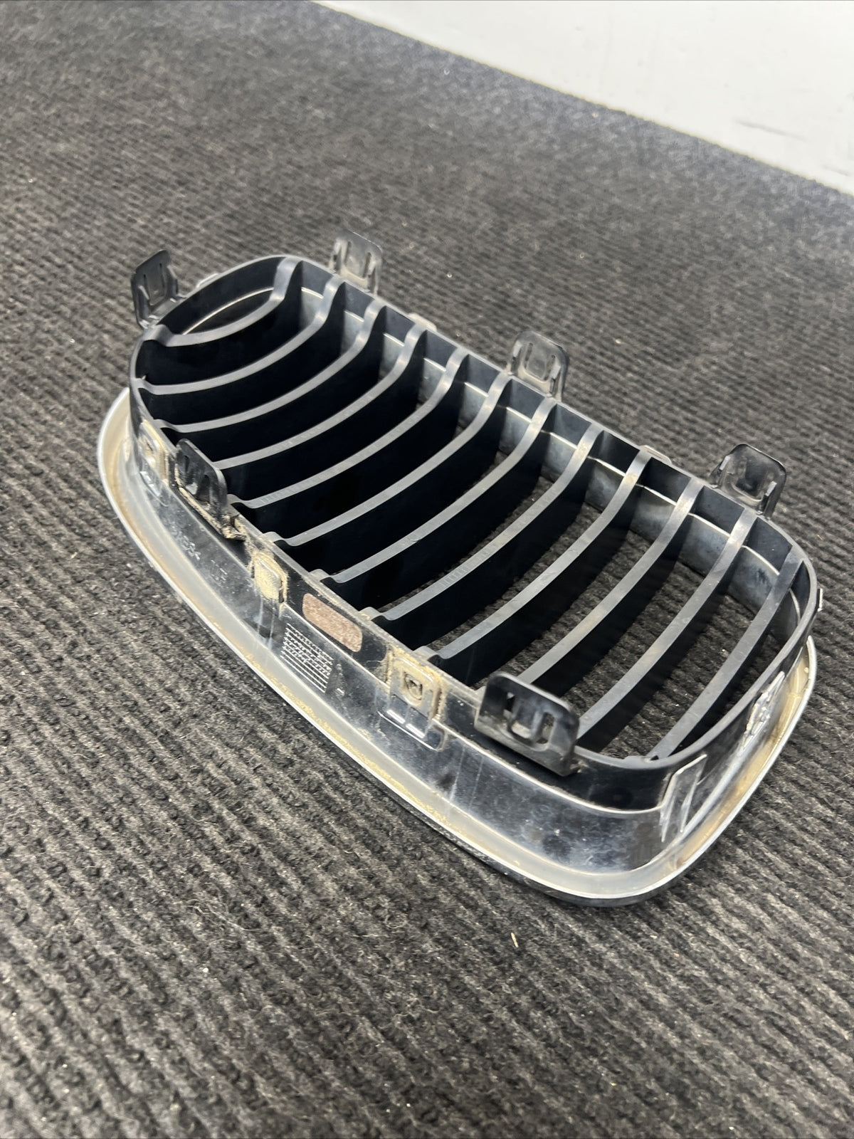 ☑️ Front Left Bumper Kidney Grille Chrome OEM BMW E82 E88 128i 135i 2008-2013