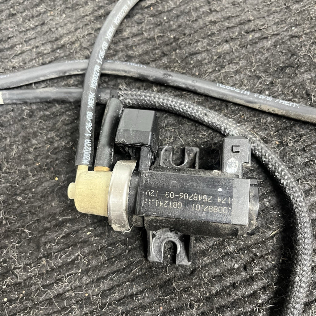 ☑️ 06-13 OEM BMW E90 E92 N54 Turbo Charger Air Pressure Boost Solenoid Valve SET