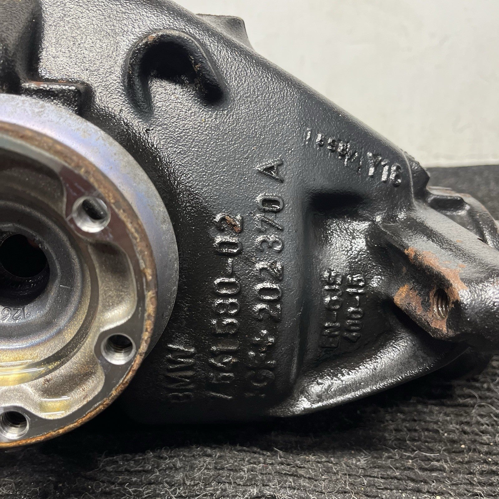 ☑️ 07-13 BMW E82 E90 E92 REAR AUTOMATIC AXLE DIFFERENTIAL CARRIER RATIO 3.46 OEM
