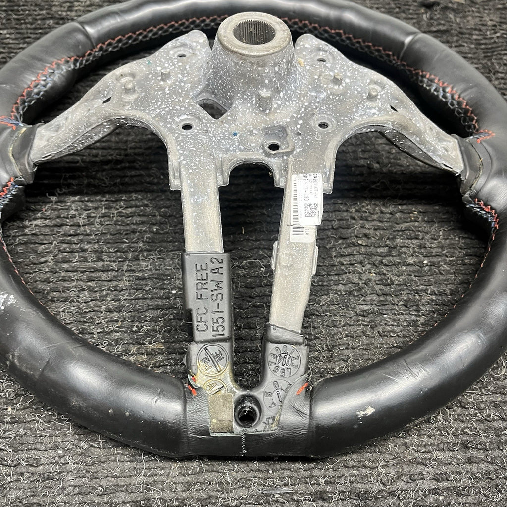 ☑️ 16-18 BMW M6 F06 F12 F13 M-Sport Steering Wheel Core Frame OEM