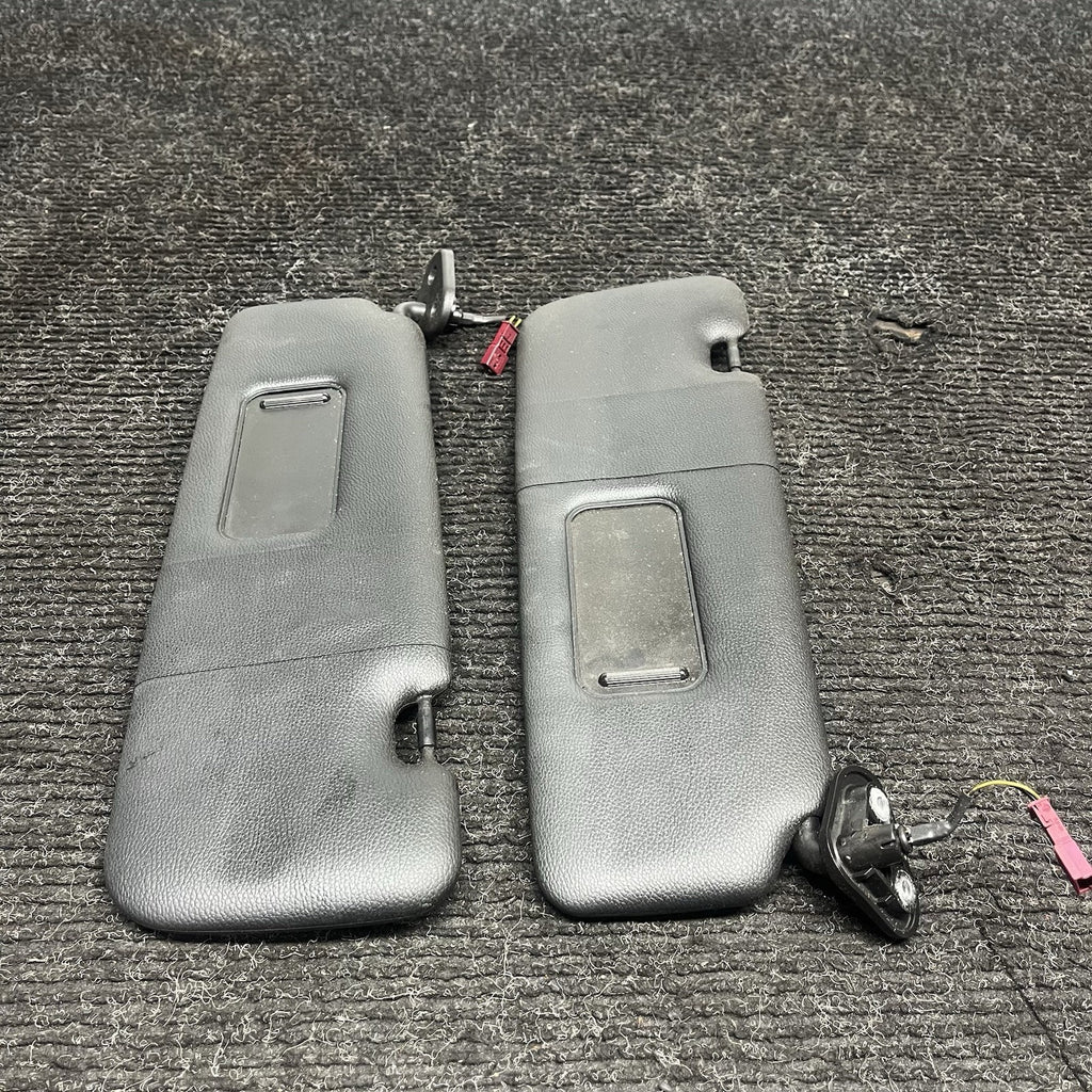 ☑️ 2006-2013 BMW E93 Sun Visor Shade Set Visors Left Right Pair Black OEM