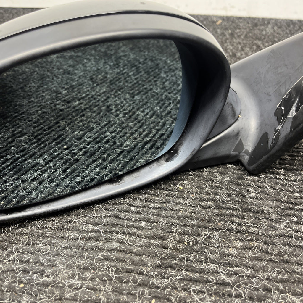 ☑️ 06-08 BMW 325I 328I 330I E90 LEFT DRIVER SIDE BLACK POWER DOOR MIRROR OEM