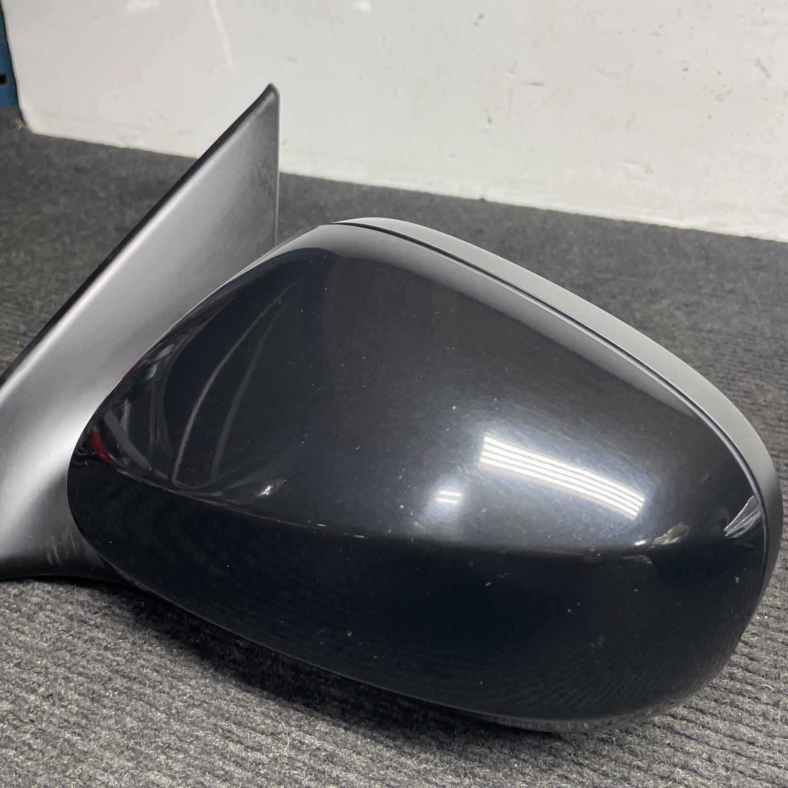 ☑️ 10-13 BMW E93 LCI 335I CONVERTIBLE LEFT DOOR REAR VIEW MIRROR BLACK 3-PIN OEM