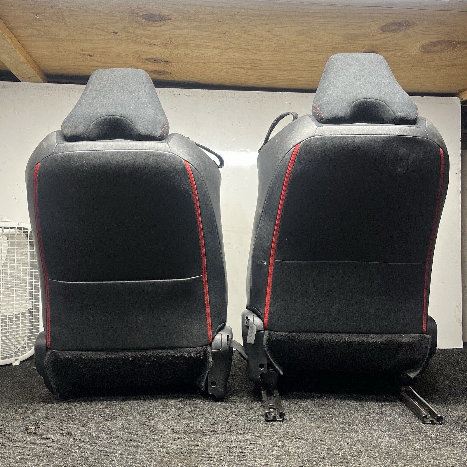 ☑️ 2013-2019 Subaru BRZ SCION FRS OEM Factory Front Seats SET PAIR Buckles