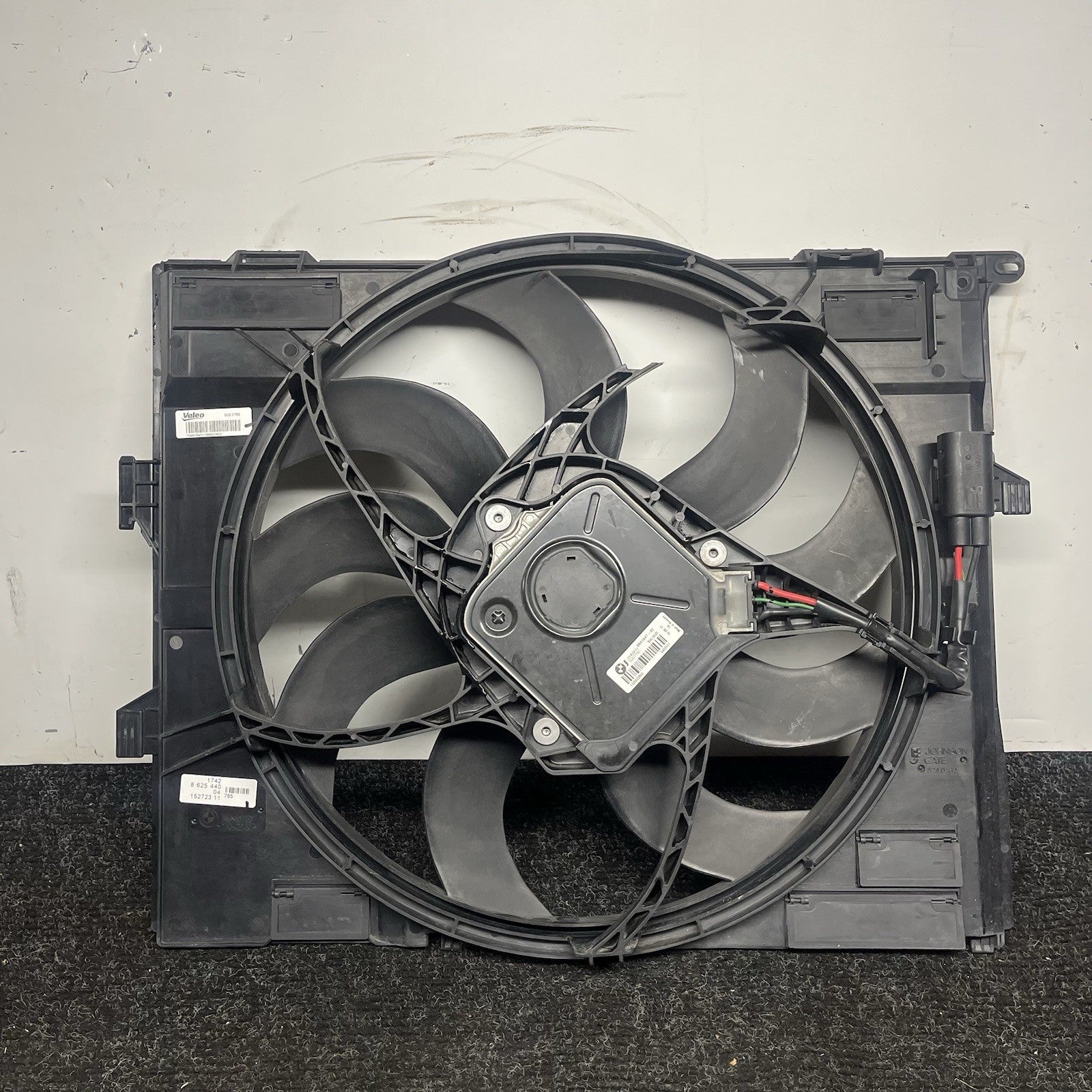 ☑️ OEM BMW F22 F30 F32 F36 Engine B46 B58 Radiator Cooling Auxiliary Fan DAMAGED