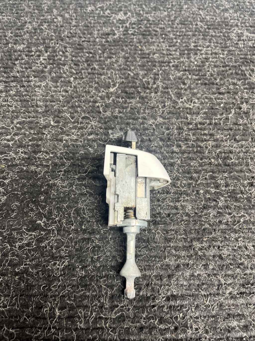 ☑️ 07-13 OEM BMW E92 E93 M3 Left Driver Door Lock Key Cylinder Mechanism White