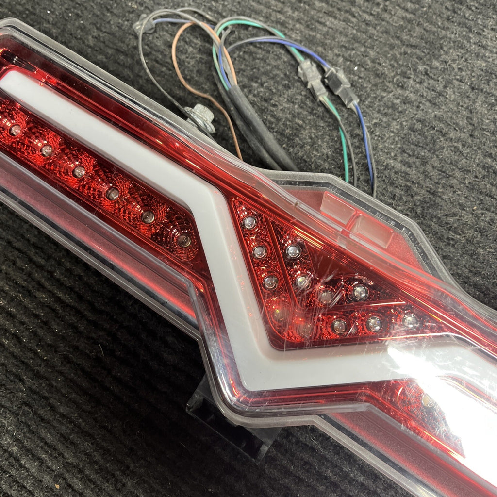 ☑️ LED REAR BUMPER REVERSE 4th BRAKE FOG LIGHT LAMP CLEAR/RED for SCION FR-S FRS