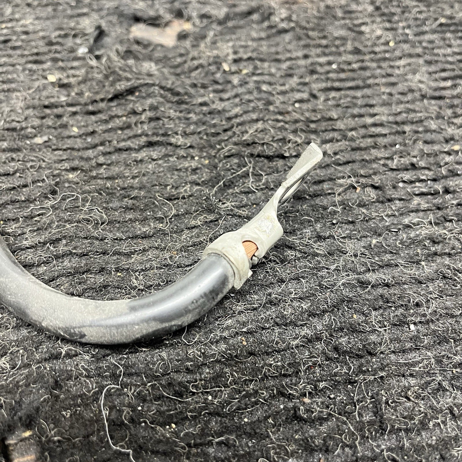 ☑️ 07-10 OEM BMW E93 328 335 M3 Battery Negative Cable Terminal IBS Ground