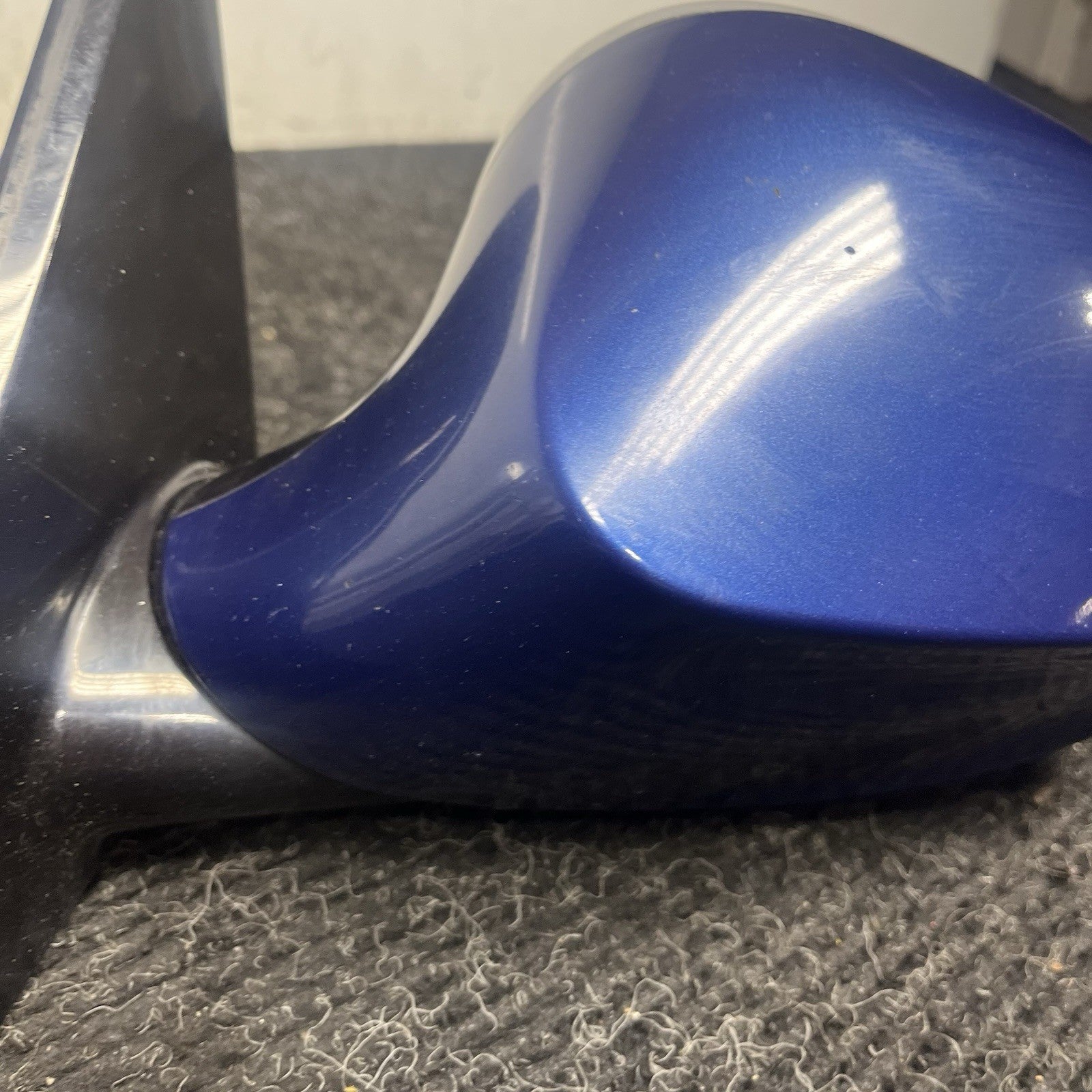 ☑️ 11-13 BMW E82 E88 OEM DRIVER LEFT SIDE DOOR POWER FOLD MIRROR BLUE