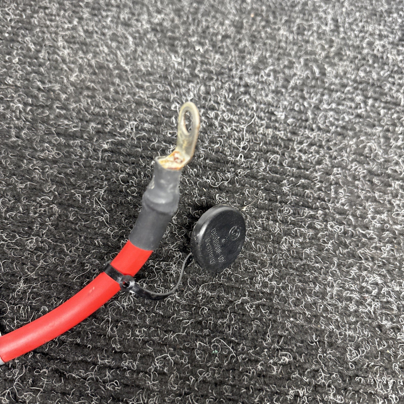 ☑️06-13 OEM BMW E82 E90 E92 M3 335 Battery Plus Pole Terminal Positive Red Cable