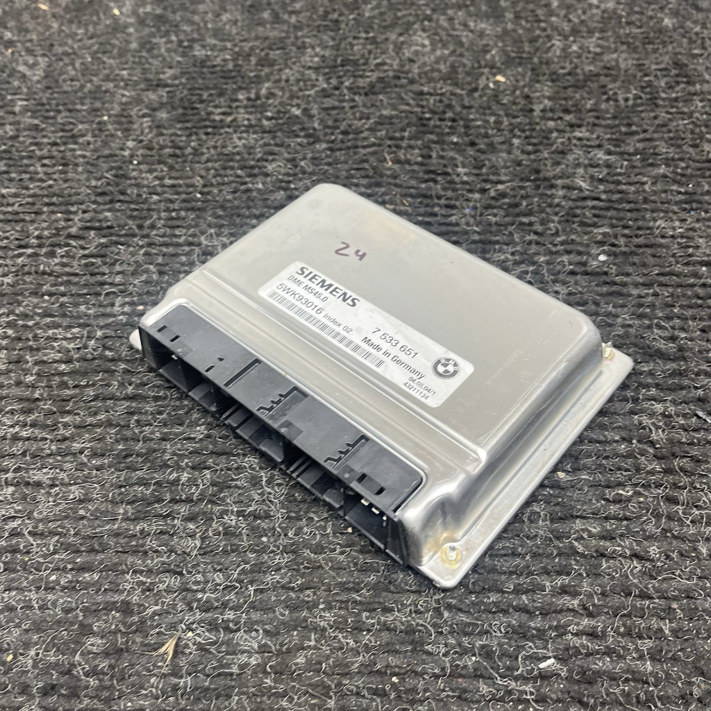 ☑️ Siemens E85 Z4 MS45.0 BMW Computer 7533651 7540525 ECU PCM DME M54