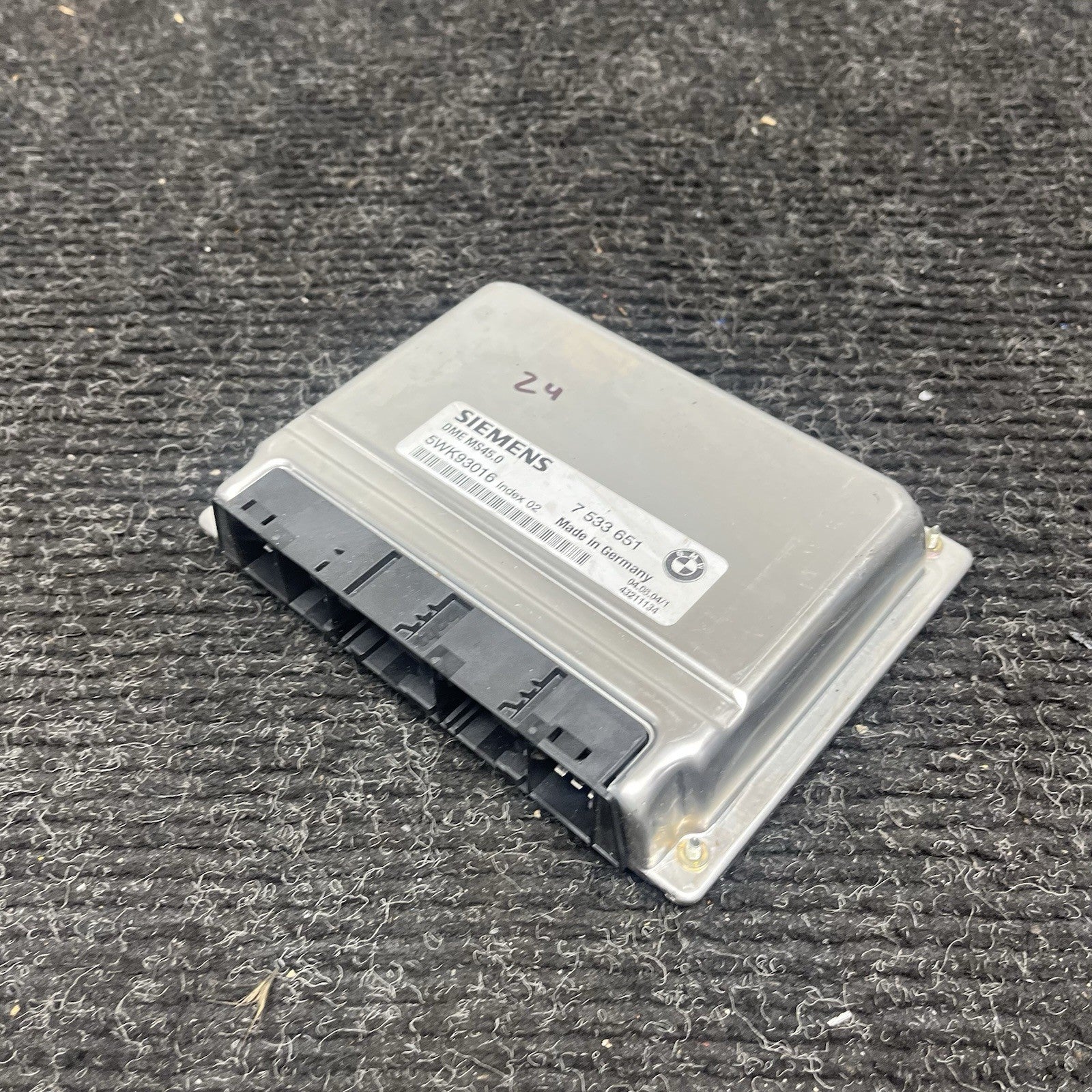 ☑️ Siemens E85 Z4 MS45.0 BMW Computer 7533651 7540525 ECU PCM DME M54
