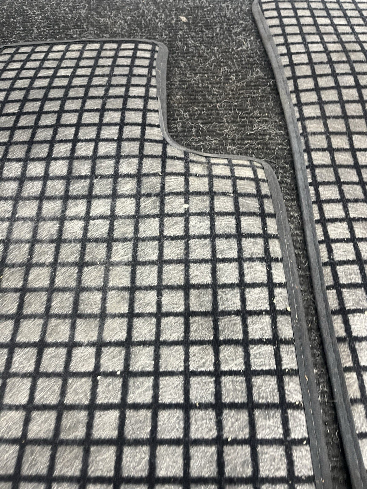 ☑️ 07-13 OEM BMW 3 Series E92 328 328xi Coupe  Black Grey Carpet Floor Mats 2 Dr