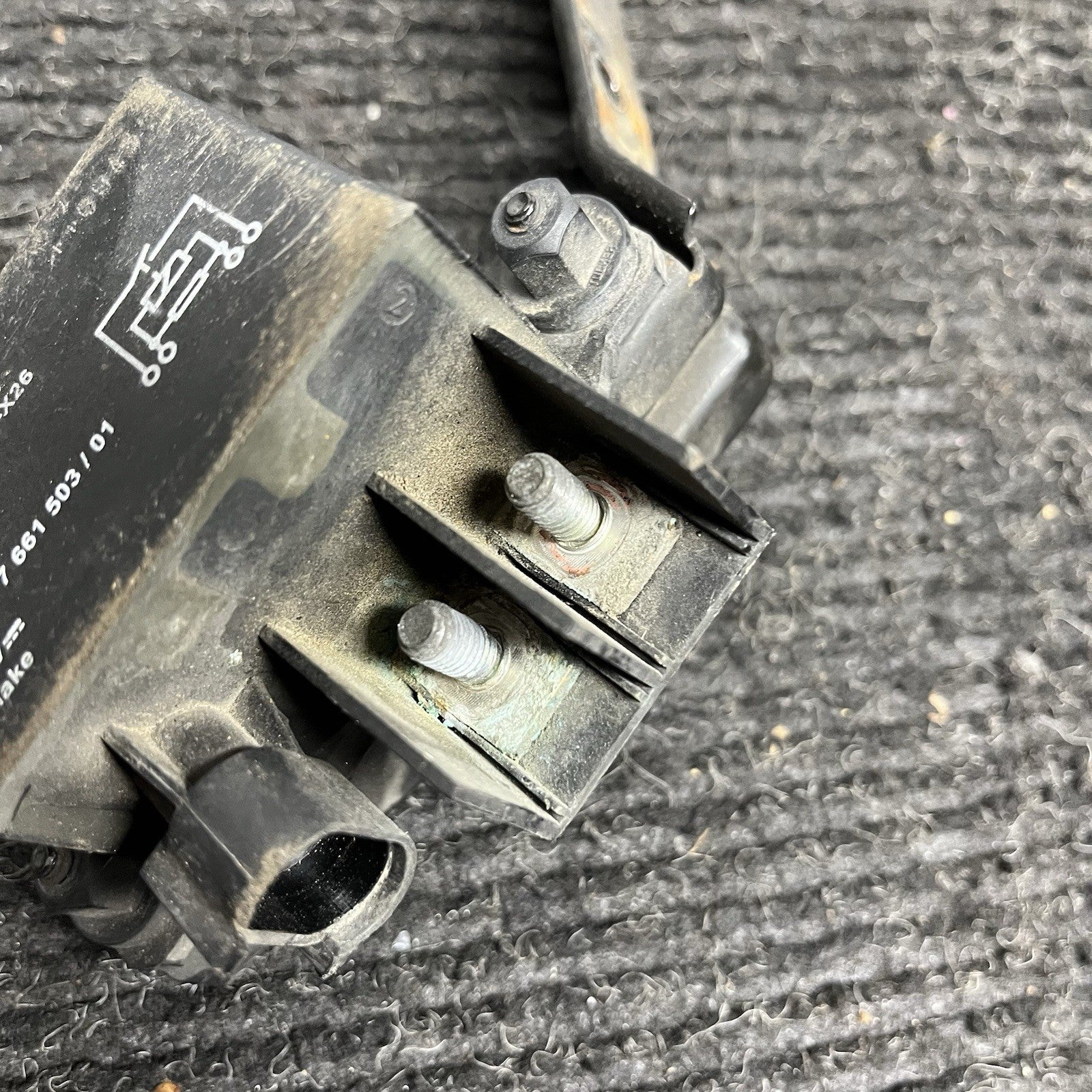 ☑️ 2007 - 2013 BMW E70 X5 X5M COOLING FAN CONTROL MODULE 7661503 OEM
