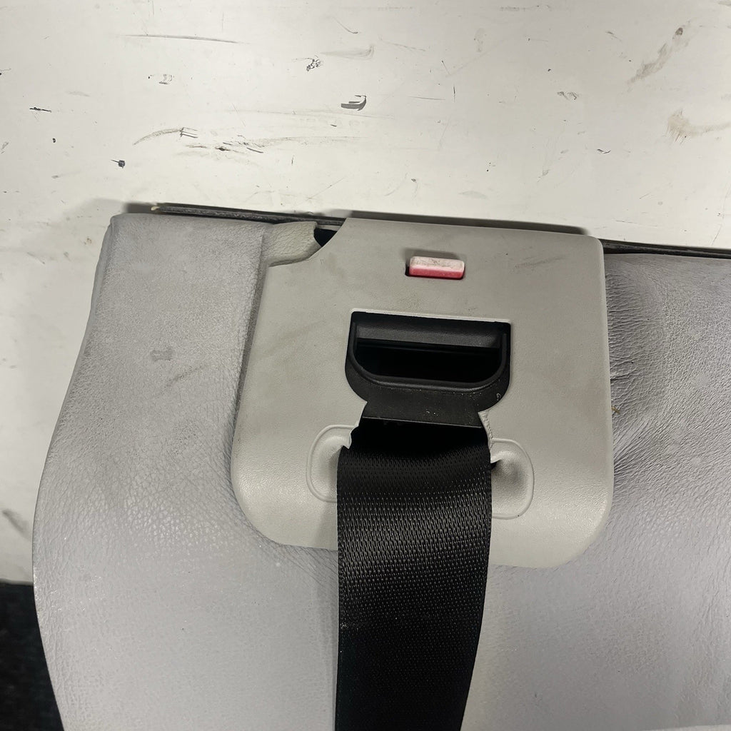☑️94-99 BMW E36 3-Series Coupe Sedan Rear Seat Folding Backrest Grey Leather OEM