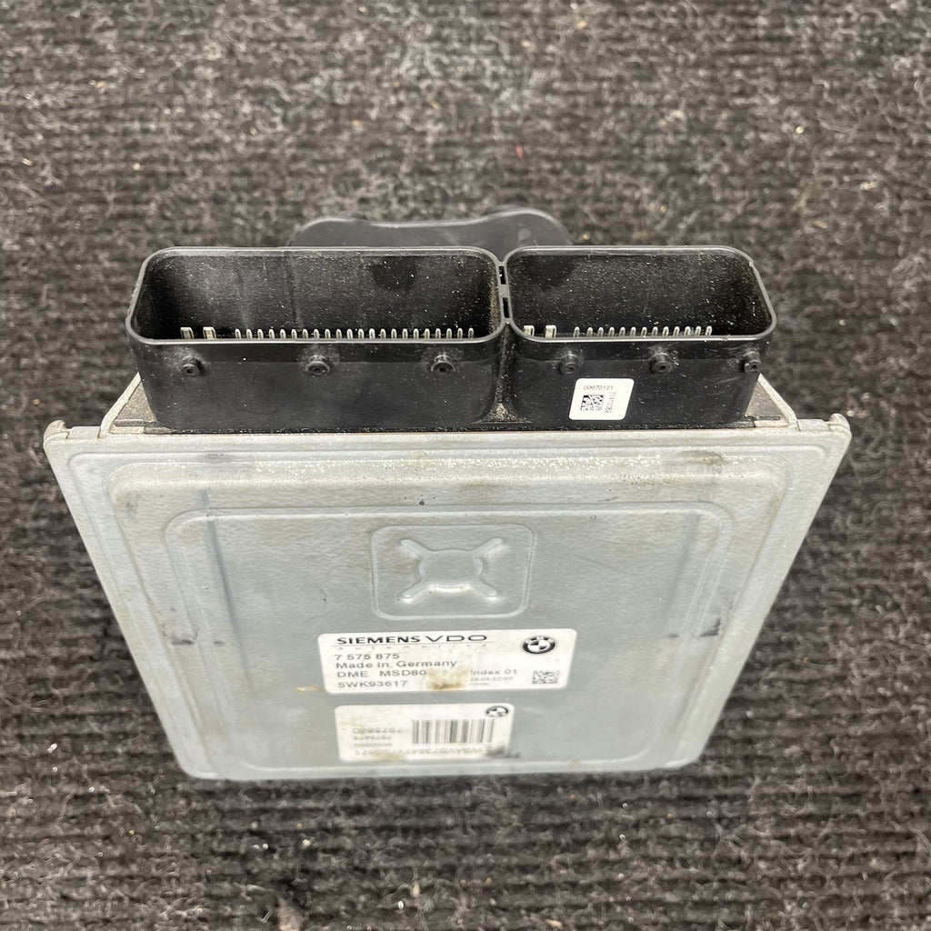 ☑️ 07-08 OEM BMW E92 DME ECU CAS Engine N54 Control Unit Computer MSD80