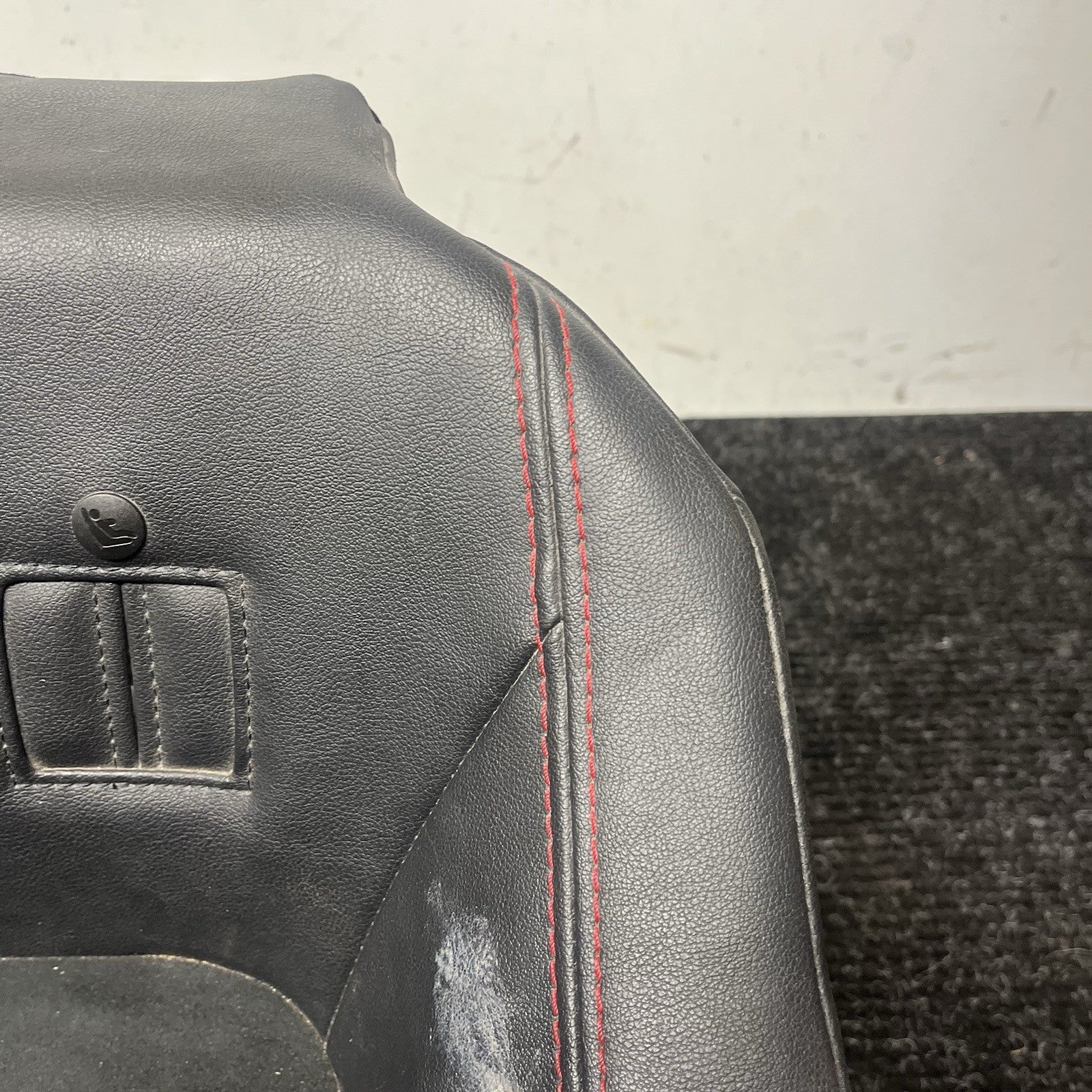 ☑️ 13-17 SUBARU BRZ REAR LOWER BOTTOM SEAT CUSHION COVER PAIR OEM