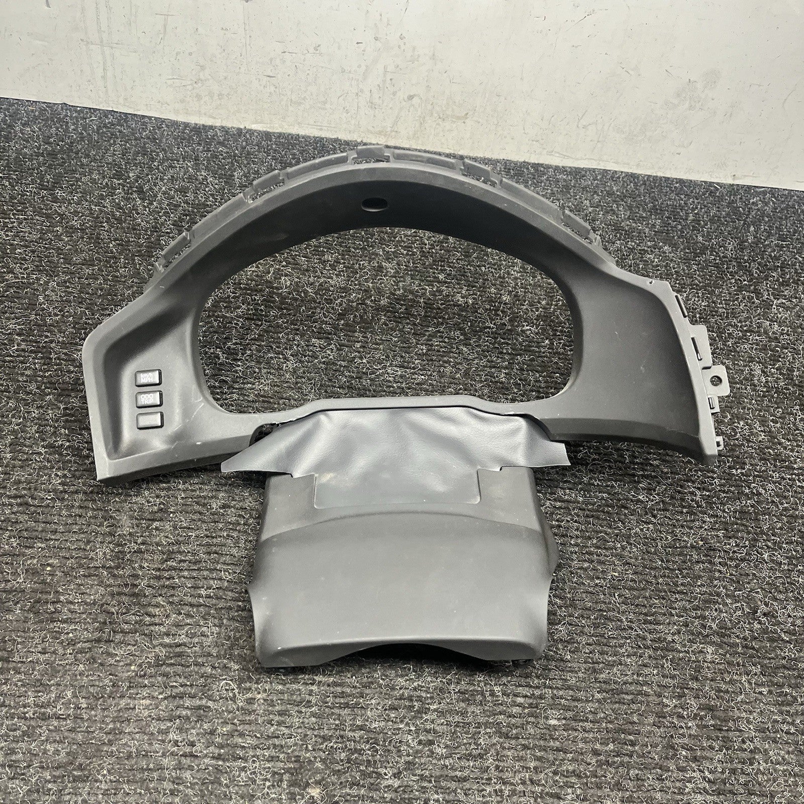 ☑️ 2013-2017 SUBARU BRZ STEERING COLUMN COVER & CLUSTER BEZEL TRIM OEM