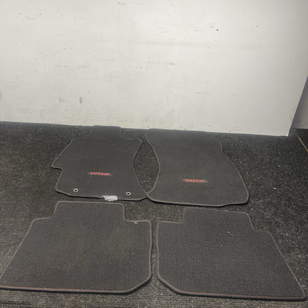 ☑️ 2008-2014 Subaru WRX Carpet Floormats OEM Genuine Original