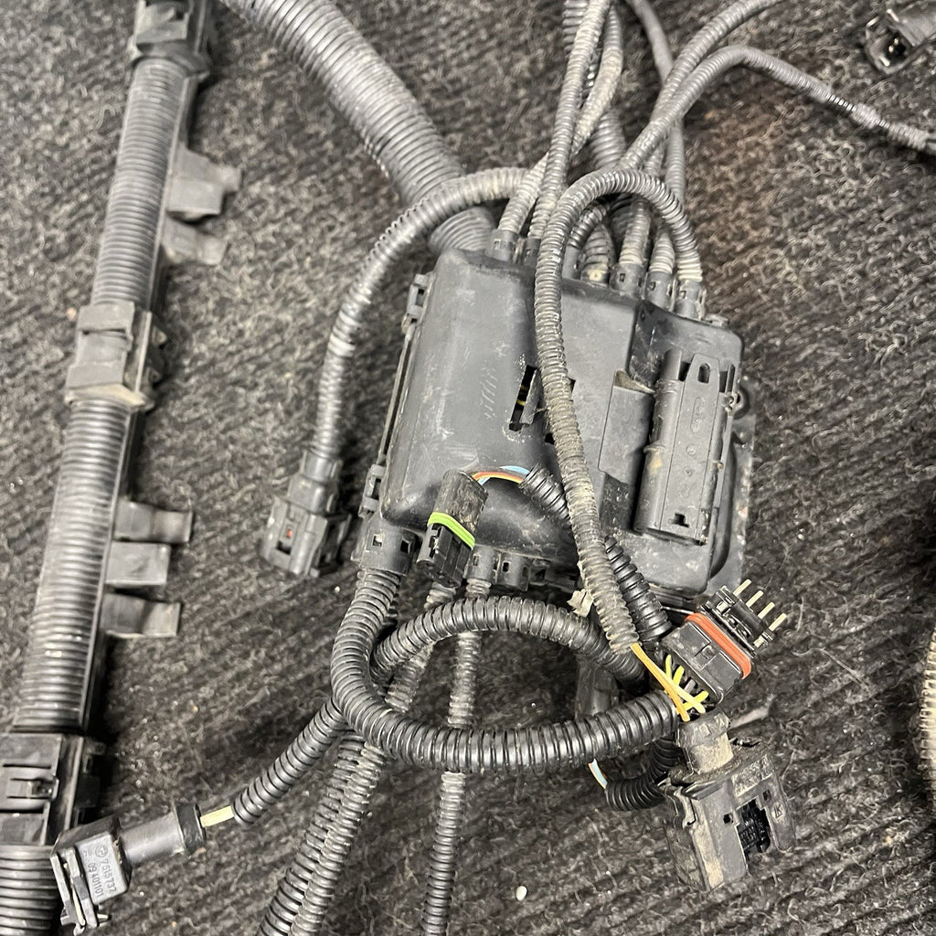 ☑️ OEM BMW E82 E88 E90 E92 E93 135 335 Engine N54 Module Wire Wiring Harness