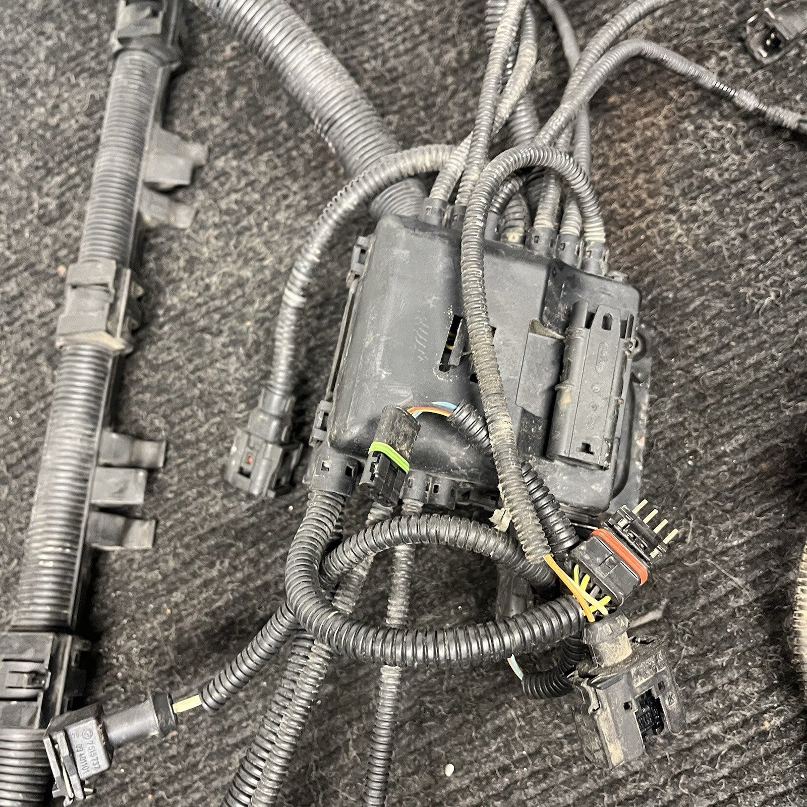 ☑️ OEM BMW E82 E88 E90 E92 E93 135 335 Engine N54 Module Wire Wiring Harness