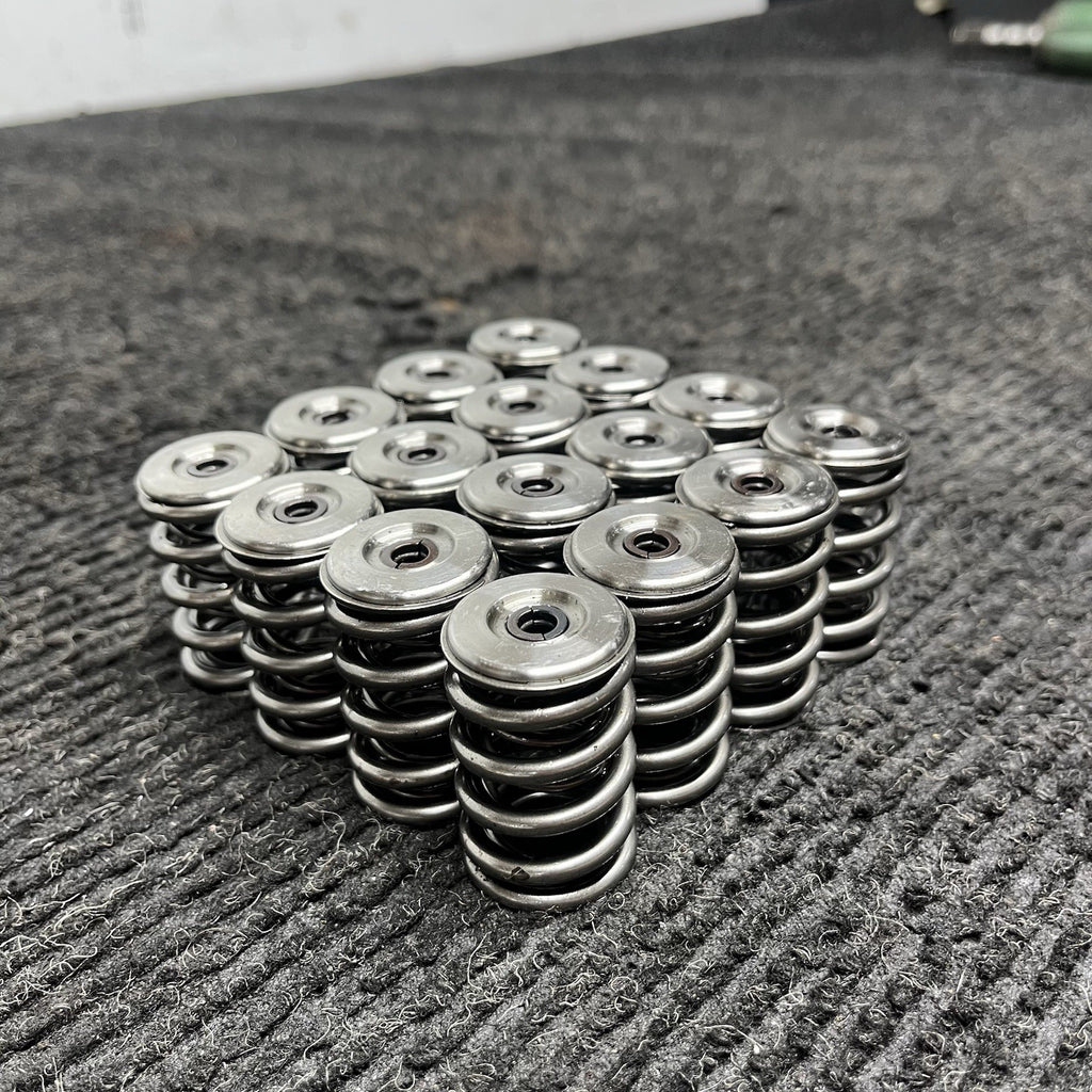 ☑️ GSC Dual Conical Valve Springs w/ Retainers Fits Subaru EJ20 EJ25