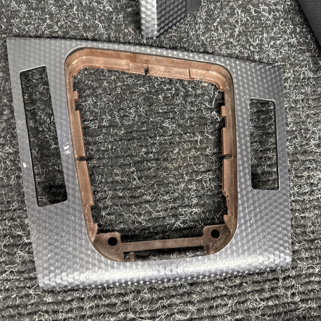 ☑️BMW E46 3 Series E46 CONVERTIBLE ZHP Carbon Cube Complete Bezel Trim LHD 99-06