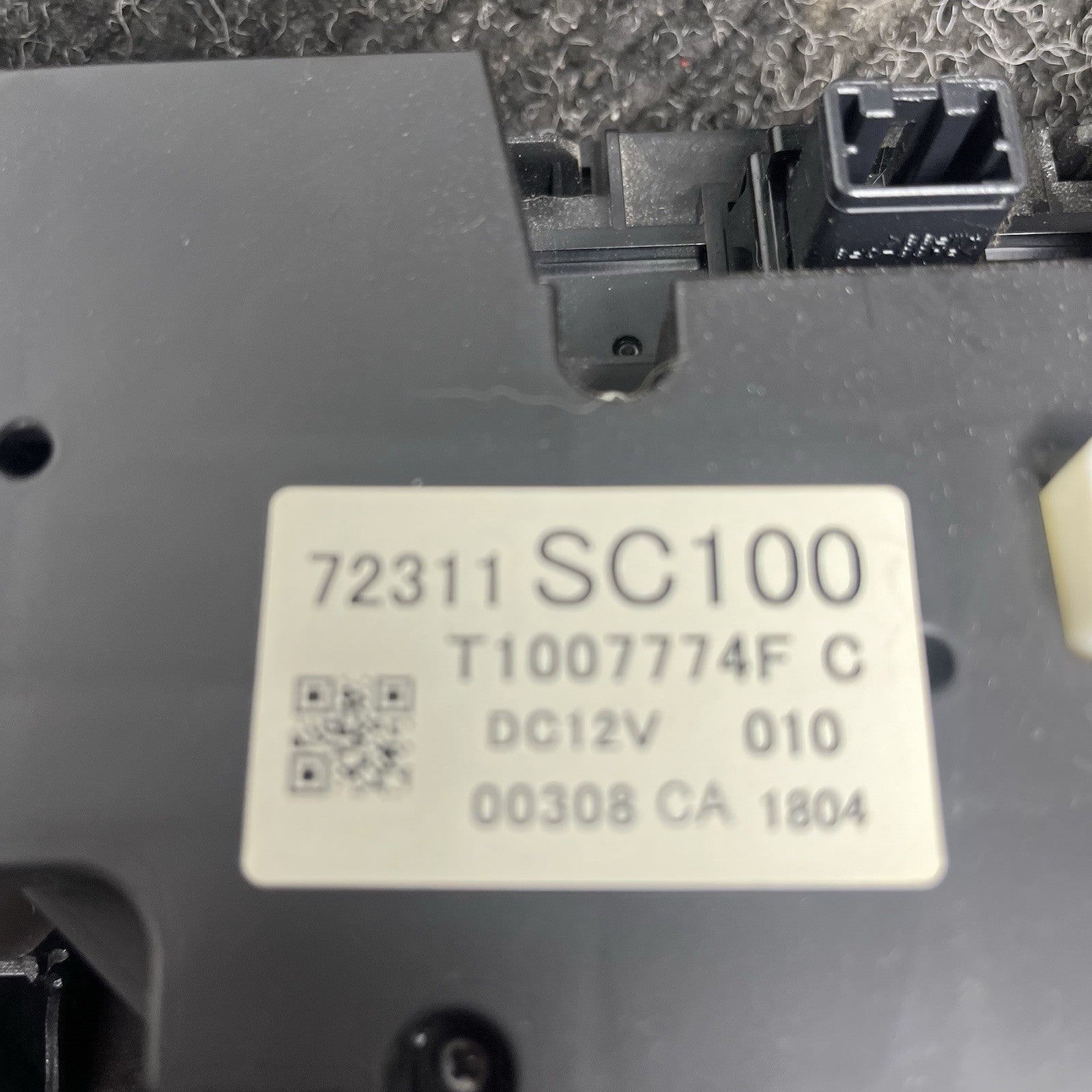 ☑️ 2008-2014 Subaru WRX Impreza Sedan Center Dash Climate Control Trim Bezel