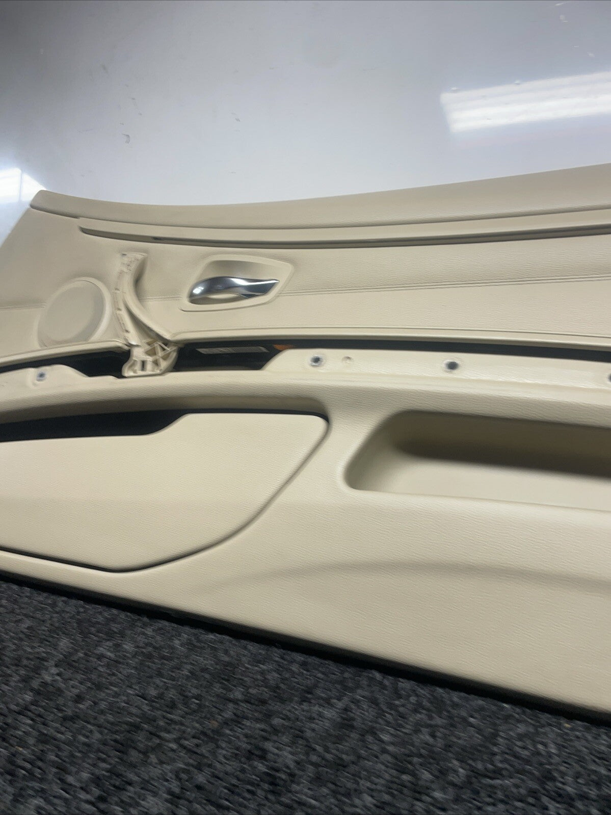 ☑️ 07-13 BMW E92 E93 335i 328i DOOR PANEL TRIM COVER PASSENGER RIGHT FRONT OEM