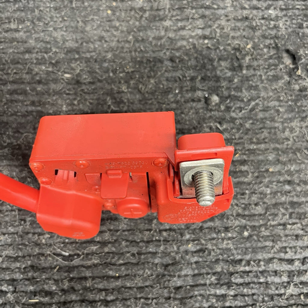 ☑️ 06-13 OEM BMW E82 E90 E92 E88 Battery Plus Pole Terminal Positive Red Cable