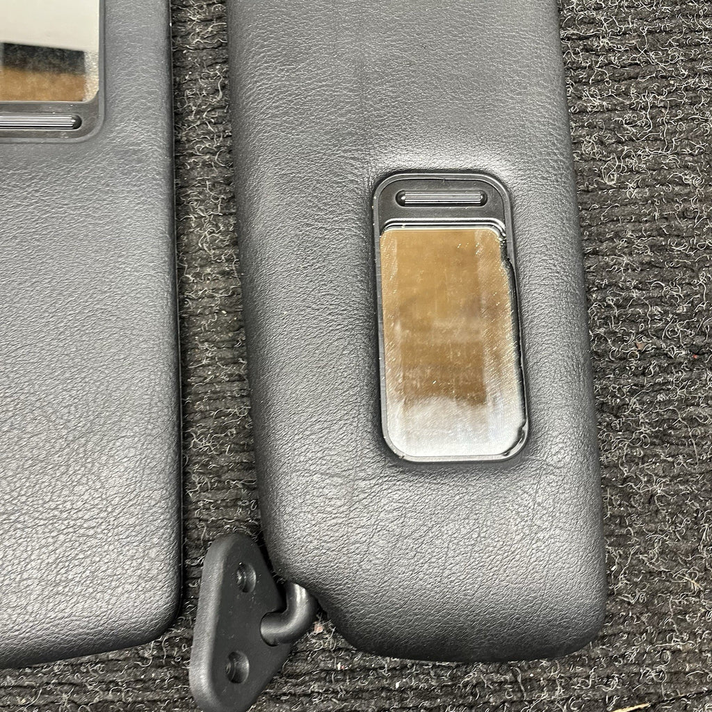 ☑️ 01-06 BMW E46 3-SERIES CONVERTIBLE SET OF 2 FRONT LEFT & RIGHT SUN VISOR OEM