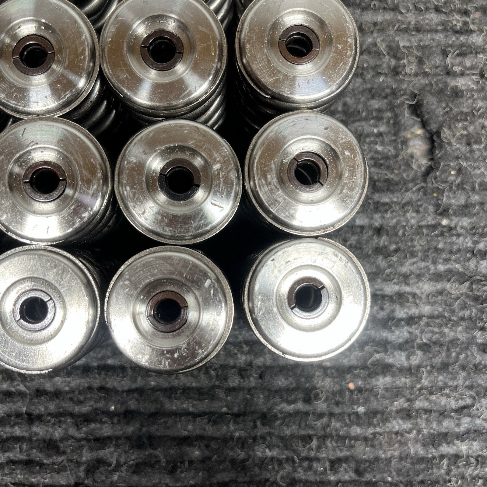 ☑️ GSC Dual Conical Valve Springs w/ Retainers Fits Subaru EJ20 EJ25