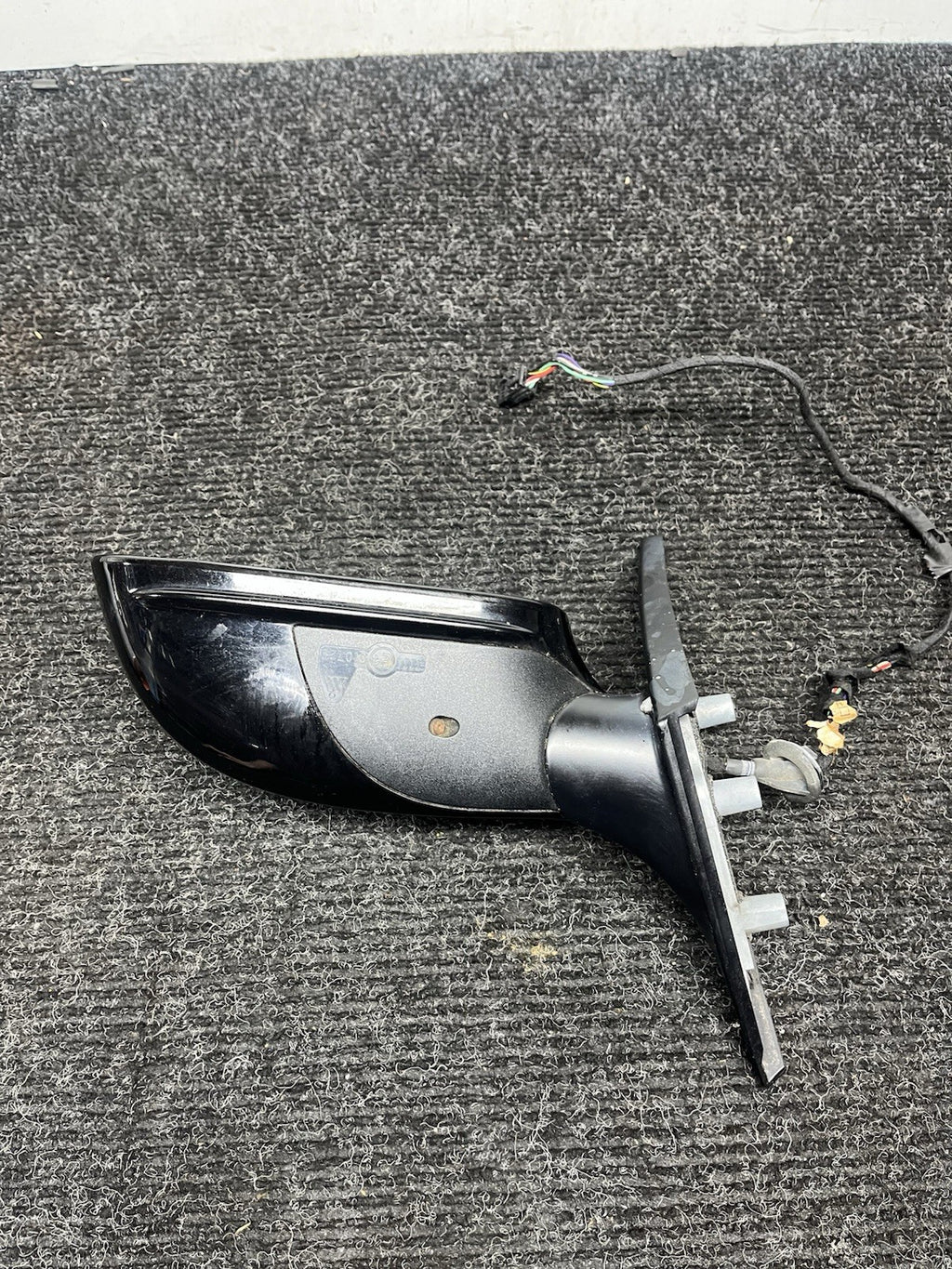 ☑️ 03-08 BMW Z4 Left Driver Side Door View Mirror Assembly Oem Black