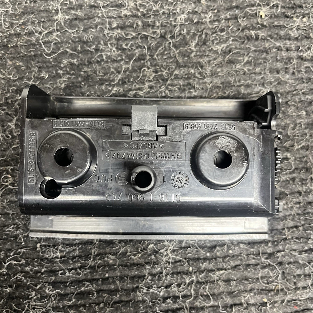 ☑️ BMW E36 3 Series M3 Rear Center Console Storage Ash Tray Trim Cover Black OEM